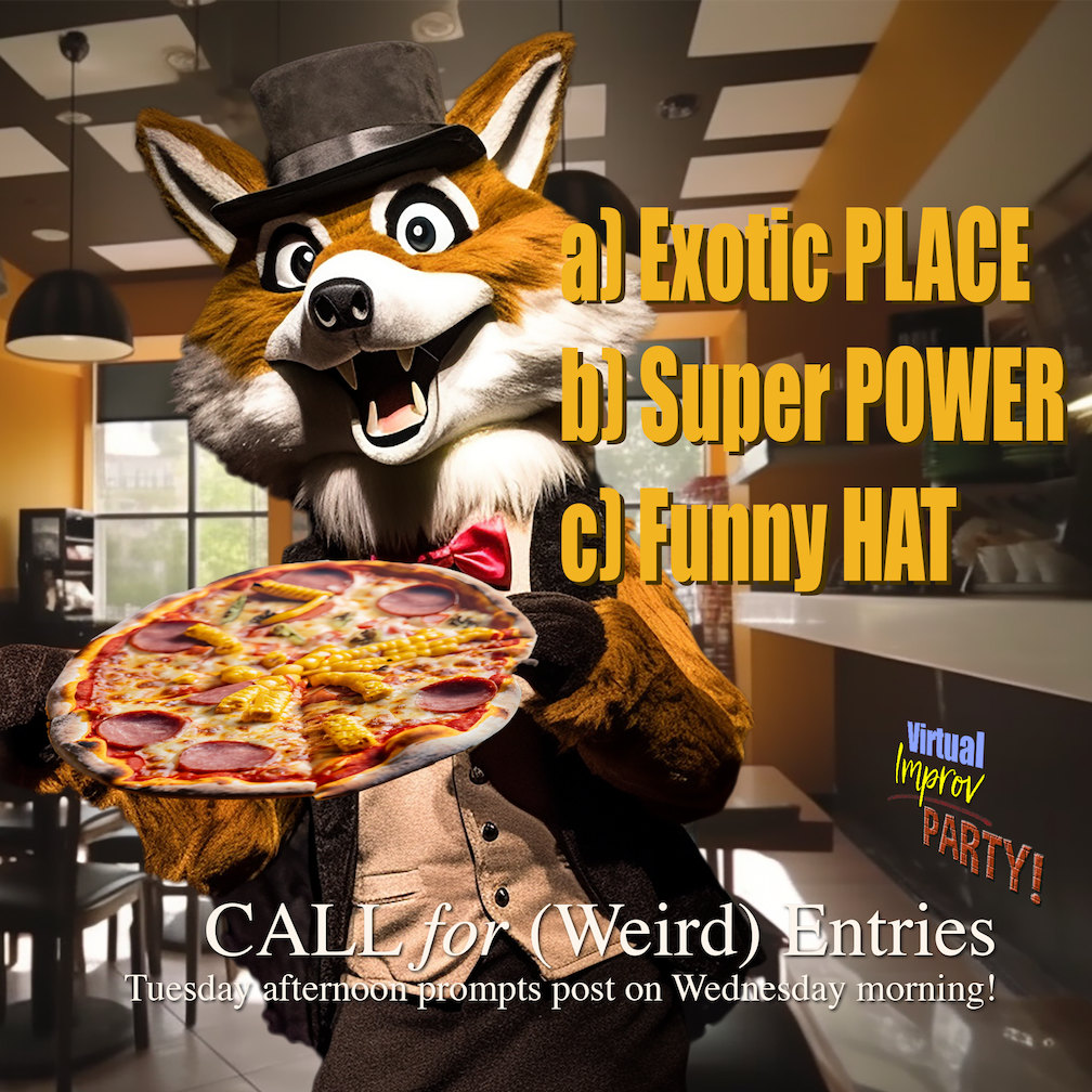 Call for Entries:
a) Exotic PLACE
b) Super POWER
c) Funny HAT